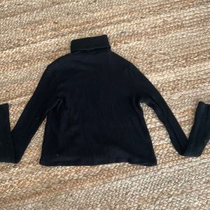 Reformation cropped turtleneck sweater top